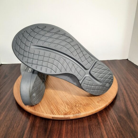 OOfos OOriginal Mens Size 9 Sandals Slate Gray Recovery Gym Workout Slip On main image 10